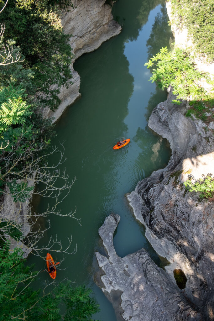 Canoa alle Marmitte dei Giganti
